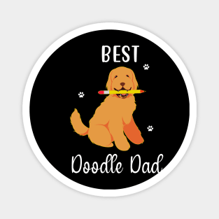 Best Doodle Dad Magnet